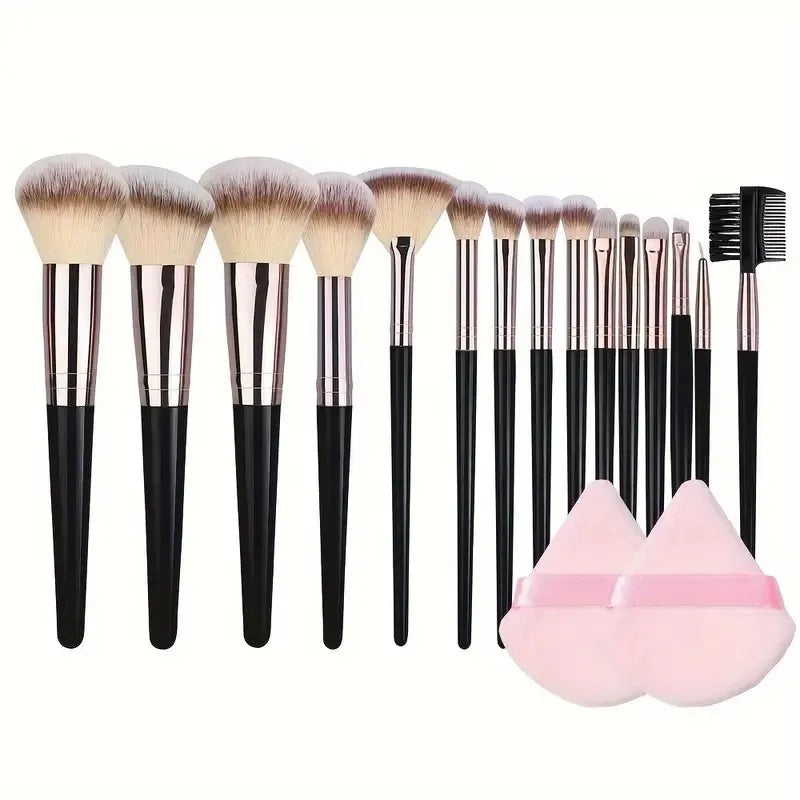 Professional 3-20PCS Makeup Brushes Set Eyeshadow Foundation Concealer Blending Blush Brush Kabuki Soft Fluffy Women Beauty Tool