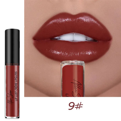 12 Colors Sexy Women Lipstick Waterproof Long Lasting Moisturizing Lip Gloss Vivid Colorful Lip Gloss Women Makeup Lips