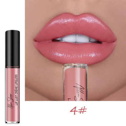 12 Colors Sexy Women Lipstick Waterproof Long Lasting Moisturizing Lip Gloss Vivid Colorful Lip Gloss Women Makeup Lips