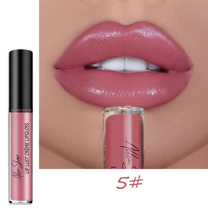 12 Colors Sexy Women Lipstick Waterproof Long Lasting Moisturizing Lip Gloss Vivid Colorful Lip Gloss Women Makeup Lips