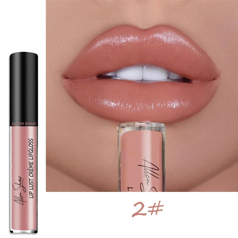 12 Colors Sexy Women Lipstick Waterproof Long Lasting Moisturizing Lip Gloss Vivid Colorful Lip Gloss Women Makeup Lips