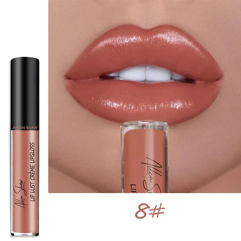 12 Colors Sexy Women Lipstick Waterproof Long Lasting Moisturizing Lip Gloss Vivid Colorful Lip Gloss Women Makeup Lips