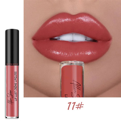 12 Colors Sexy Women Lipstick Waterproof Long Lasting Moisturizing Lip Gloss Vivid Colorful Lip Gloss Women Makeup Lips